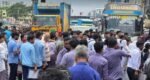Students block road in Uttara again