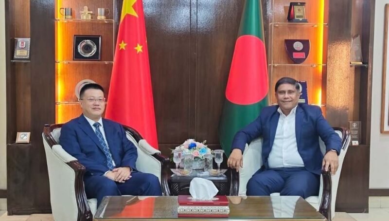 Chinese ambassador meets PM’s defence adviser