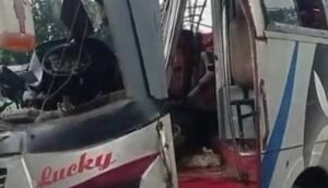 One killed, 20 injured in Habiganj road crash