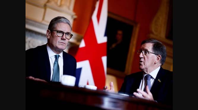 Ex-Nato chief behind defence review says Starmer’s military spending plan is too little, too late