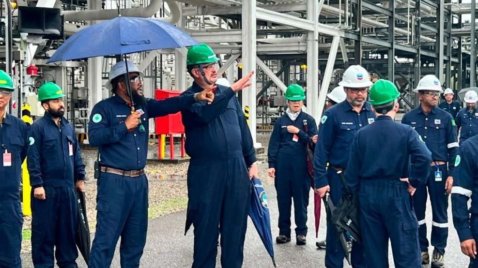 US ambassador visits Chevron operations in Sylhet