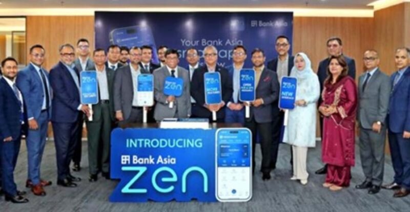 Bank Asia launches ‘ZEN’ mobile banking app