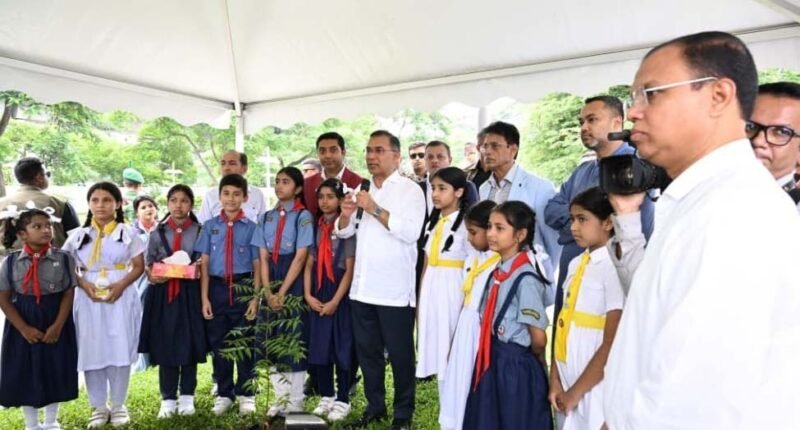 PM Tarique Rahman for collective efforts to make country greener