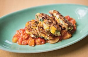 Take advantage of okra’s slime to make pillowy Summer Vegetable Scallion Pancakes