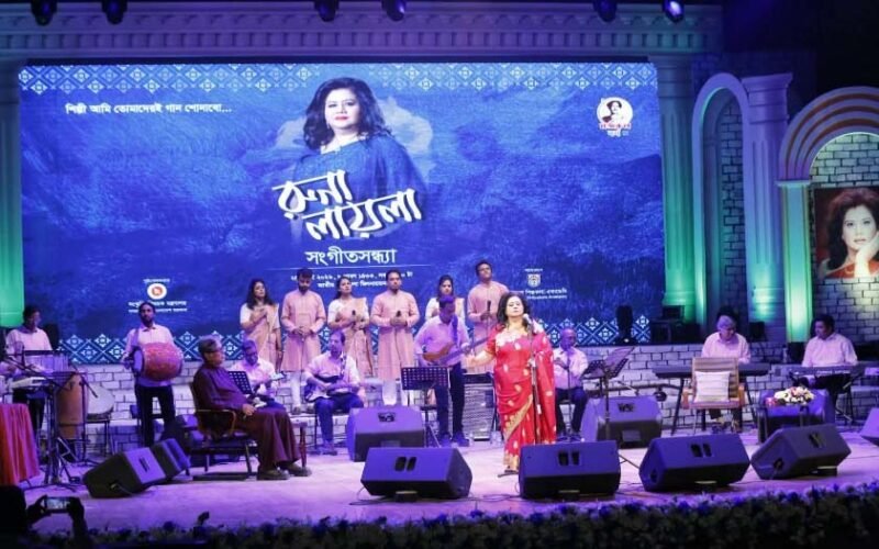 Runa Laila weaves magic in historic Shilpakala debut