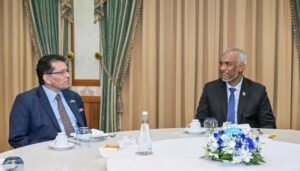 Maldives President hosts tea honouring Khalilur