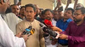 Sarjis Alam’s car attacked in Sylhet’s Golapganj
