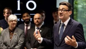 Chancellor joins PM on first day working from No 10 North