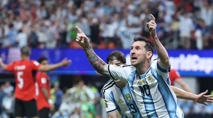 Argentina rallies to beat Egypt 3-2 and reach the World Cup quarterfinals