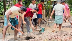 When roads failed, 40 youths in a Moulvibazar village took matters into their own hands