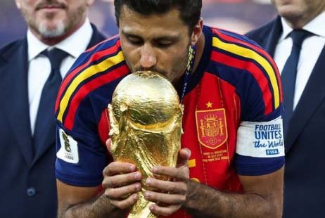 Not Messi, Rodri wins Golden Ball award