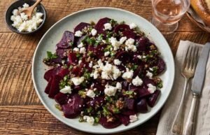 Roasted Beet Salad with Feta