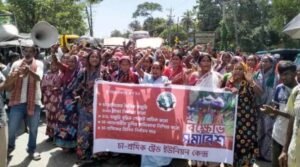 Sylhet tea workers begin work stoppage, demanding Tk500 daily wage, union election