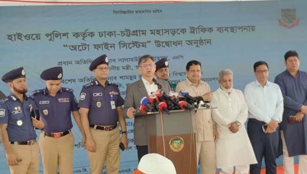 Automatic fines for traffic law violations : Home Minister