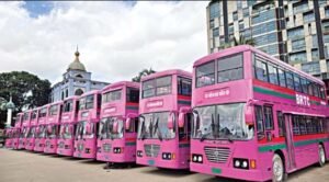 Pink buses to run on 9 specific routes