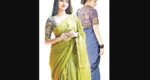 Tradition with a Modern Touch : Printed blouses with sarees