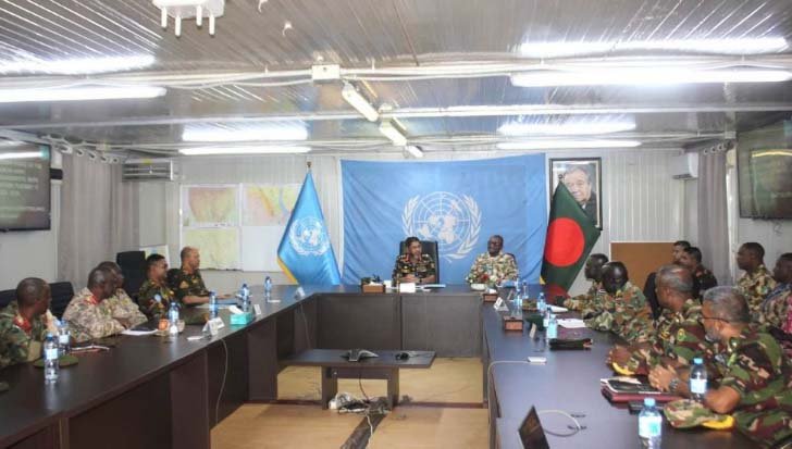 Army chief returns after five-day visit to UN missions in South Sudan, Abyei