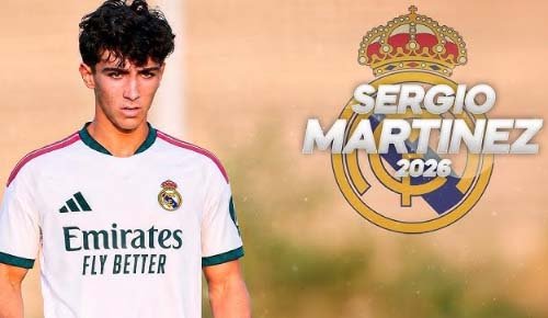Real Madrid beat Barcelona to sign 19-year-old midfielder Sergio Martínez