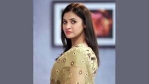 Tasnuva Tisha escapes road accident