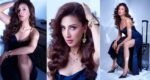 Bidya Sinha Mim in a dazzling ‘blue’