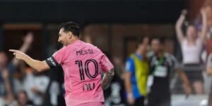 Messi scores twice as Inter Miami beat San Luis 4-2