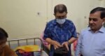 Health minister refunds patient for saline bought outside