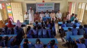 Discussion on dengue prevention held at primary school in Sunamganj