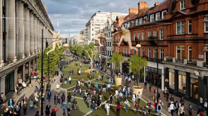 Oxford Street to be pedestrianised from October