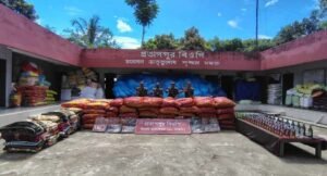 BGB seizes Indian onions, liquor worth Tk 60.63 lakh in Sylhet