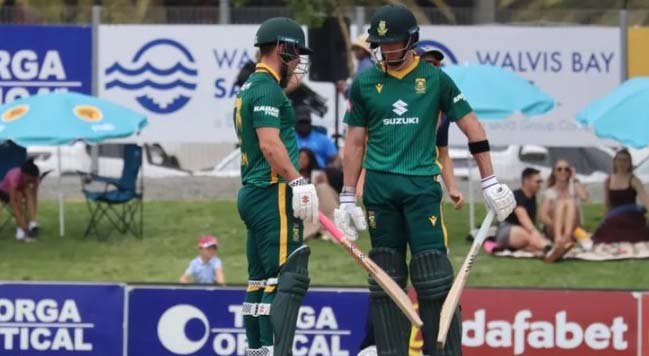 South Africa Thrash Namibia to Complete 3-0 ODI Sweep