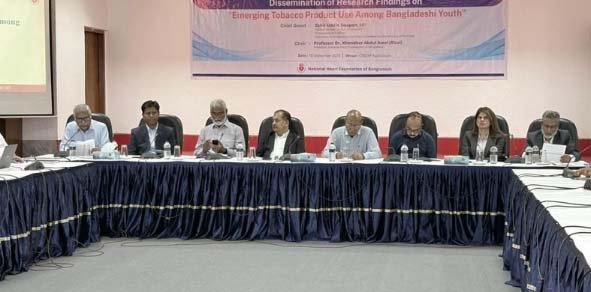 5.5pc of Bangladeshi youth use emerging tobacco products : study