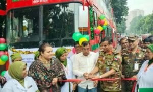 BRTC launches bus services for Dhaka Medical health workers