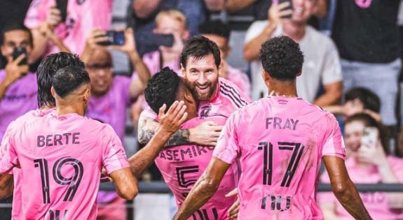 Messi sets up Miami goal after Argentina retirement