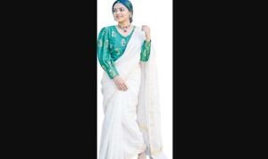 Saree & Blouse Elegance in simplicity