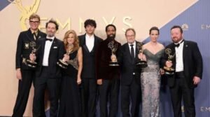 ‘Widow’s Bay’ and ‘The Pitt’ win big at Emmy Awards