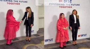 Zubaida Rahman meets US First Lady Melania