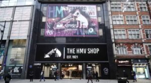 HMV to close Oxford Street store after three years