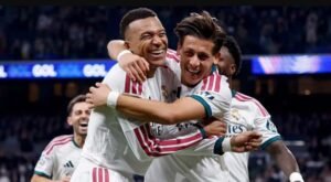 Real thrash Leipzig 4-1 at the Bernabeu