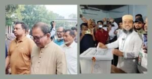 Thakurgaon-1 by-election underway; BNP, Jamaat candidates cast votes