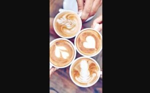A cup of coffee full of stories