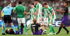 Betis midfielder Bernal gets 4-match ban over Yamal clash