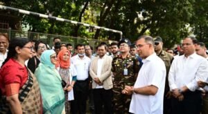 PM visits hospitals, educational institutions to inspect dengue response