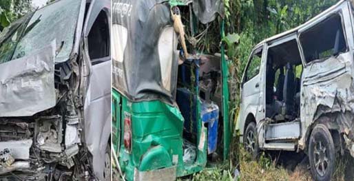 Two killed, five injured in Sylhet road crash