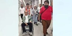Mirza Abbas returns Dhaka following medical treatment