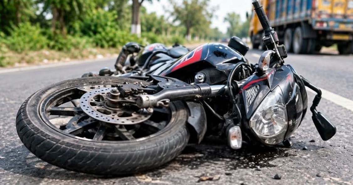 Motorcyclist killed in truck collision