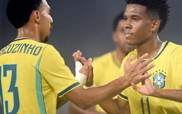 Brazil thrash India 4-0 in historic friendly