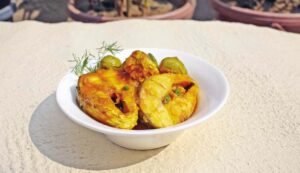 Bhangon Fish in Tangy Spicy Olive Sauce